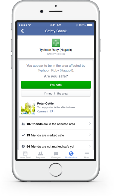 Safety Check' feature is now present on Facebook Lite as well for